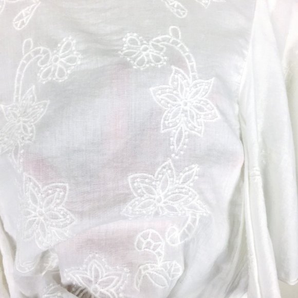 Anthropologie Floreat Aviana Embroidered Top - Picture 8 of 8